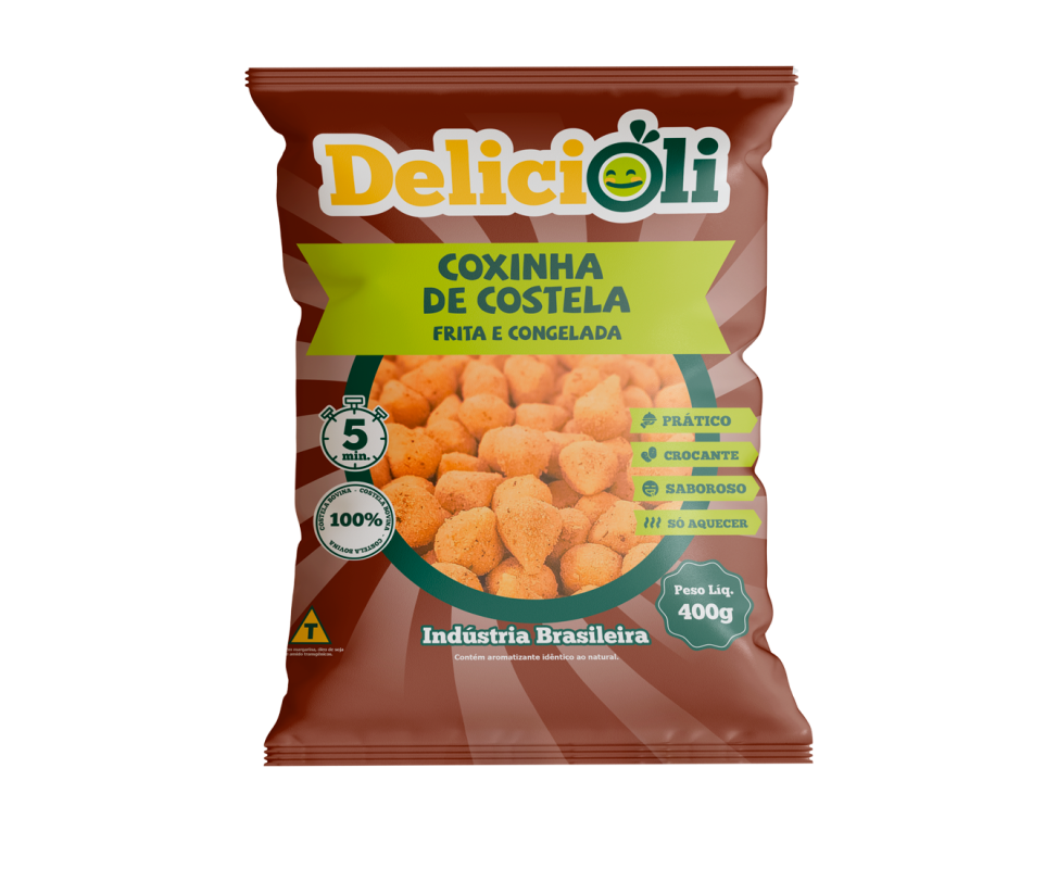 DCoxinha de Frango com Requeijão Cremoso 400g